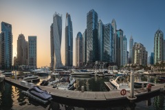 Yachthafen in der Dubai Marina