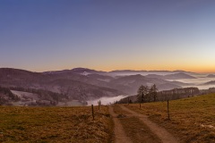 Nebel über der Rheinebene