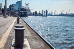 Auf der Landungsbrücke