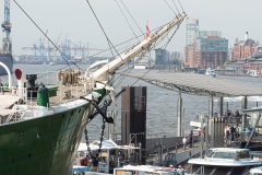 Auf der Landungsbrücke
