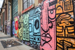 Grafitti an den Deichtorhallen