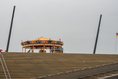 Kinder Karusell auf der Landungsbrücke