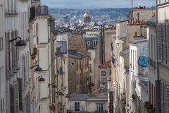 Die Gässchen von Montmartre