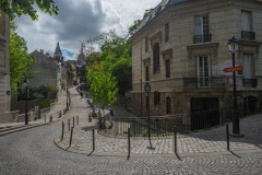 Die Gässchen von Montmartre