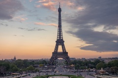 Ein Abend am Eifelturm