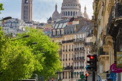 Sacre Coeure sieht man auch von überall