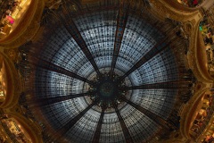 Die Kuppel in der Gallerie Lafayette