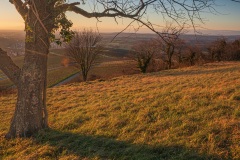 Sonnenuntergang auf dem Ebringer Bohl