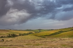 Das Tal hinter der Villa Di Graziella