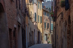 In den Gassen von Montepulciano