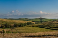 Sonnenuntergang oberhalb der Villa Di Graziella