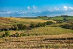 Sonnenuntergang oberhalb der Villa Di Graziella