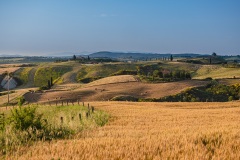 Sonnenuntergang Richtung Villa il Poggio