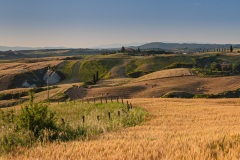 Sonnenuntergang Richtung Villa il Poggio