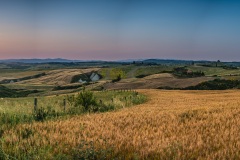 Sonnenuntergang bei Montisi