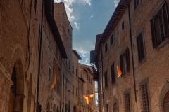 In den Gassen von San Gimignano