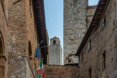 In den Gassen von San Gimignano