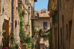 In den Gassen von Pienza