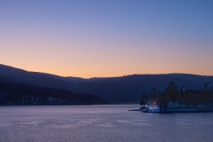 Sonnenuntergang über der Luisenhöhe